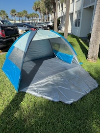 This is the beach tent
