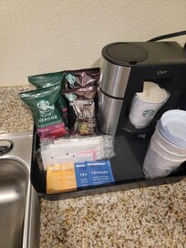 In room Starbucks!!