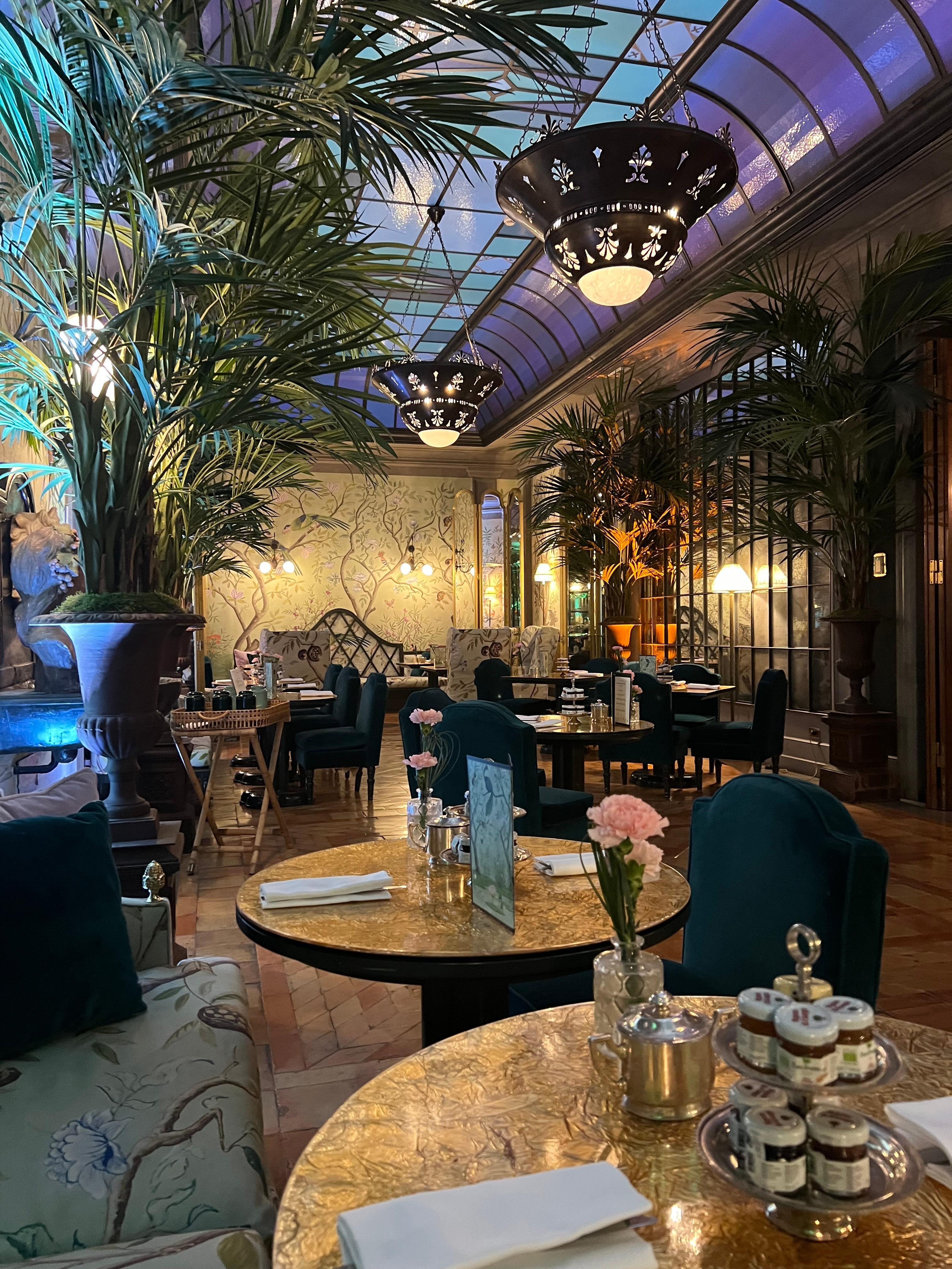 Winter Garden where breakfast takes place. 