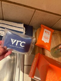 Guest kit in kitchen