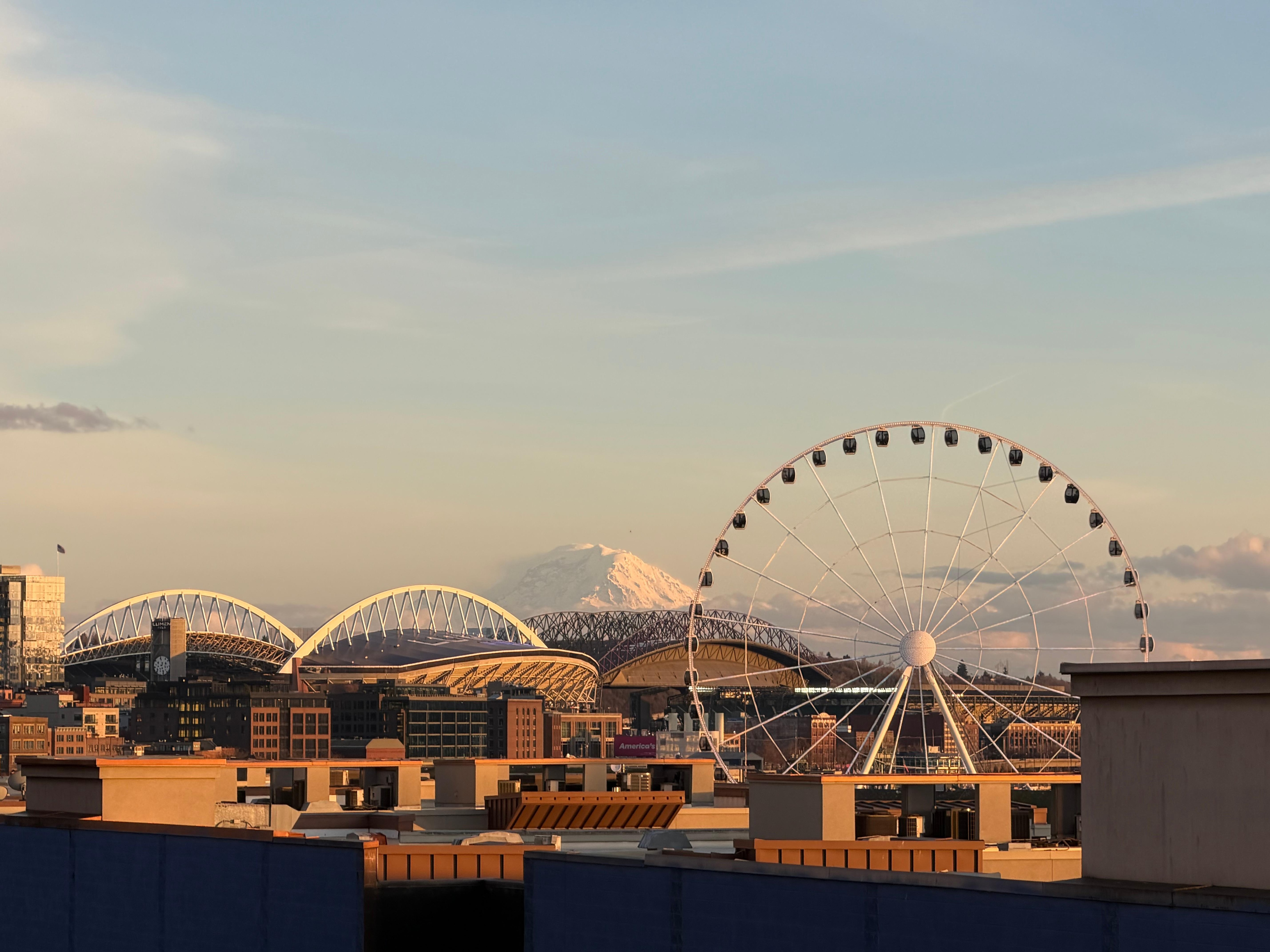 The view from the back of the unit