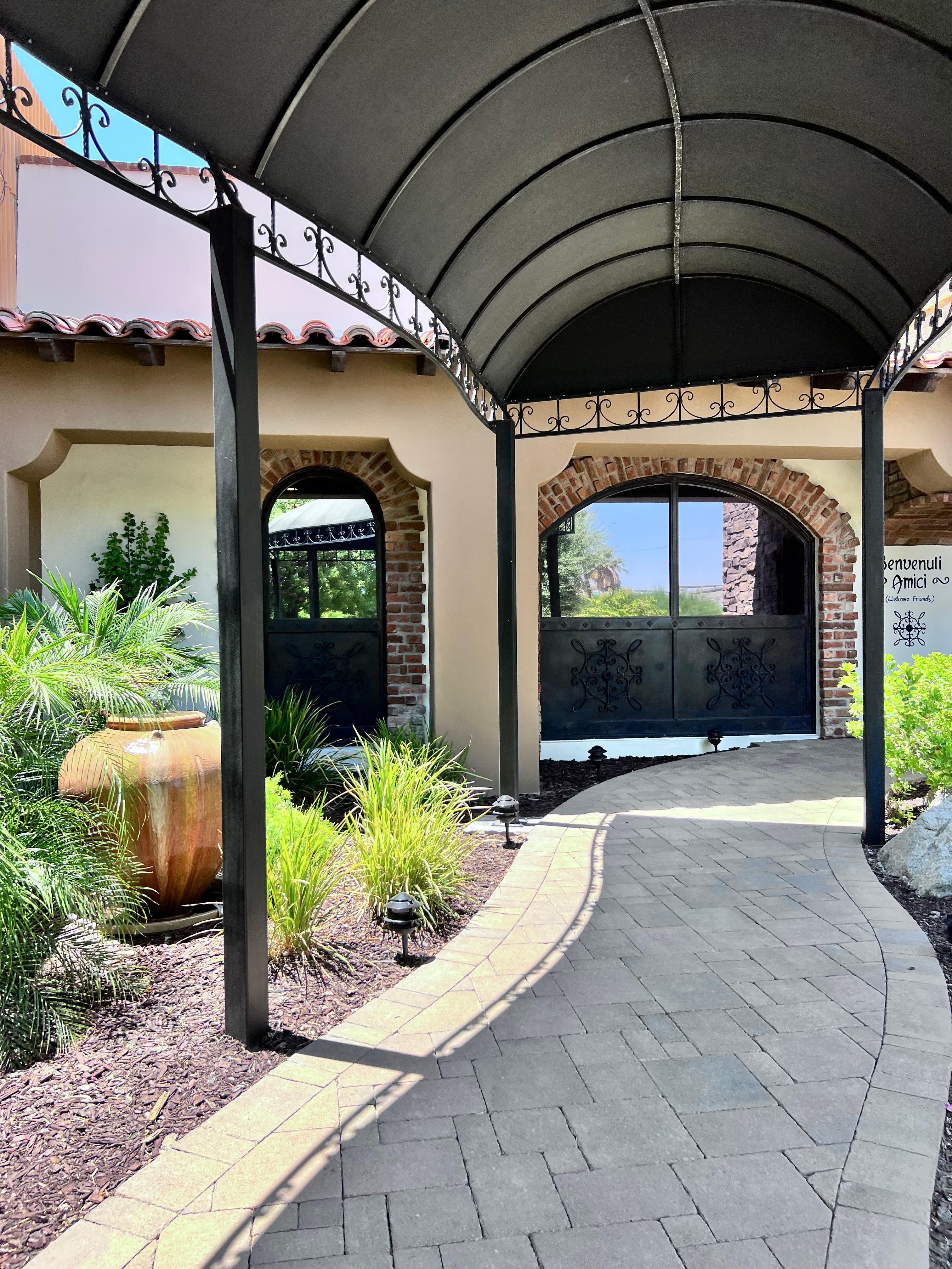 Entry to hotel