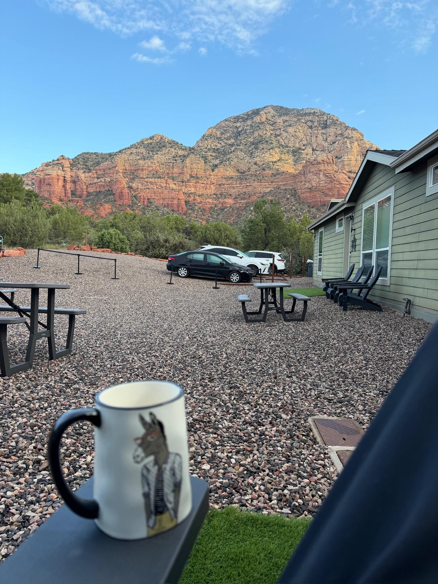 View from Bell Rock Unit/Shared space