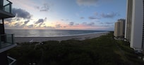 Sunrise from the balcony