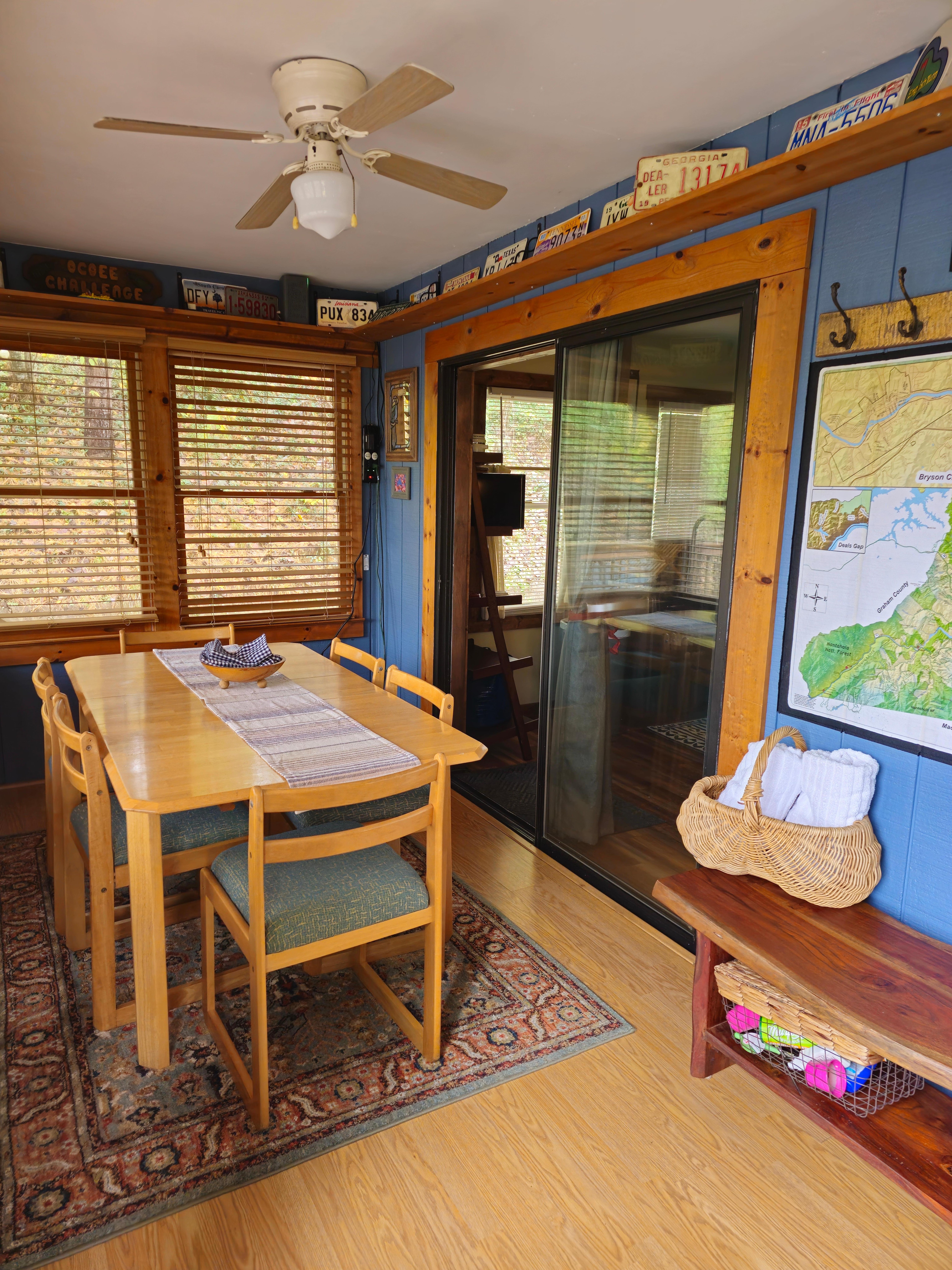 Front entry was very welcoming and a great place to take wet shoes off.  