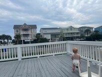 Enjoying the view with a full deck to runaround on, read a book, watch the sun rise or catch some rays