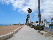The local beach promenade - 5 mins walk away