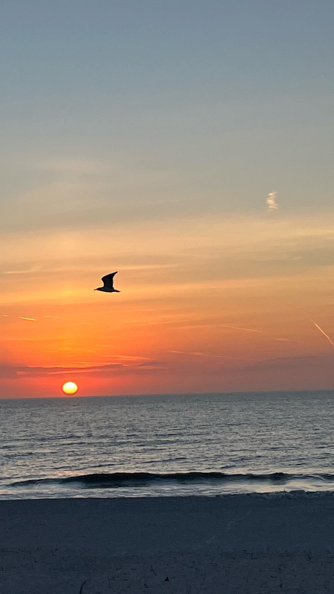 One of many sunsets from the deck