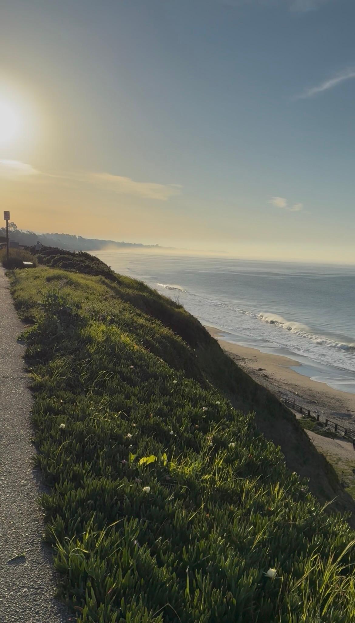 Southeast view towards Rio Del Mar/Moss Landing