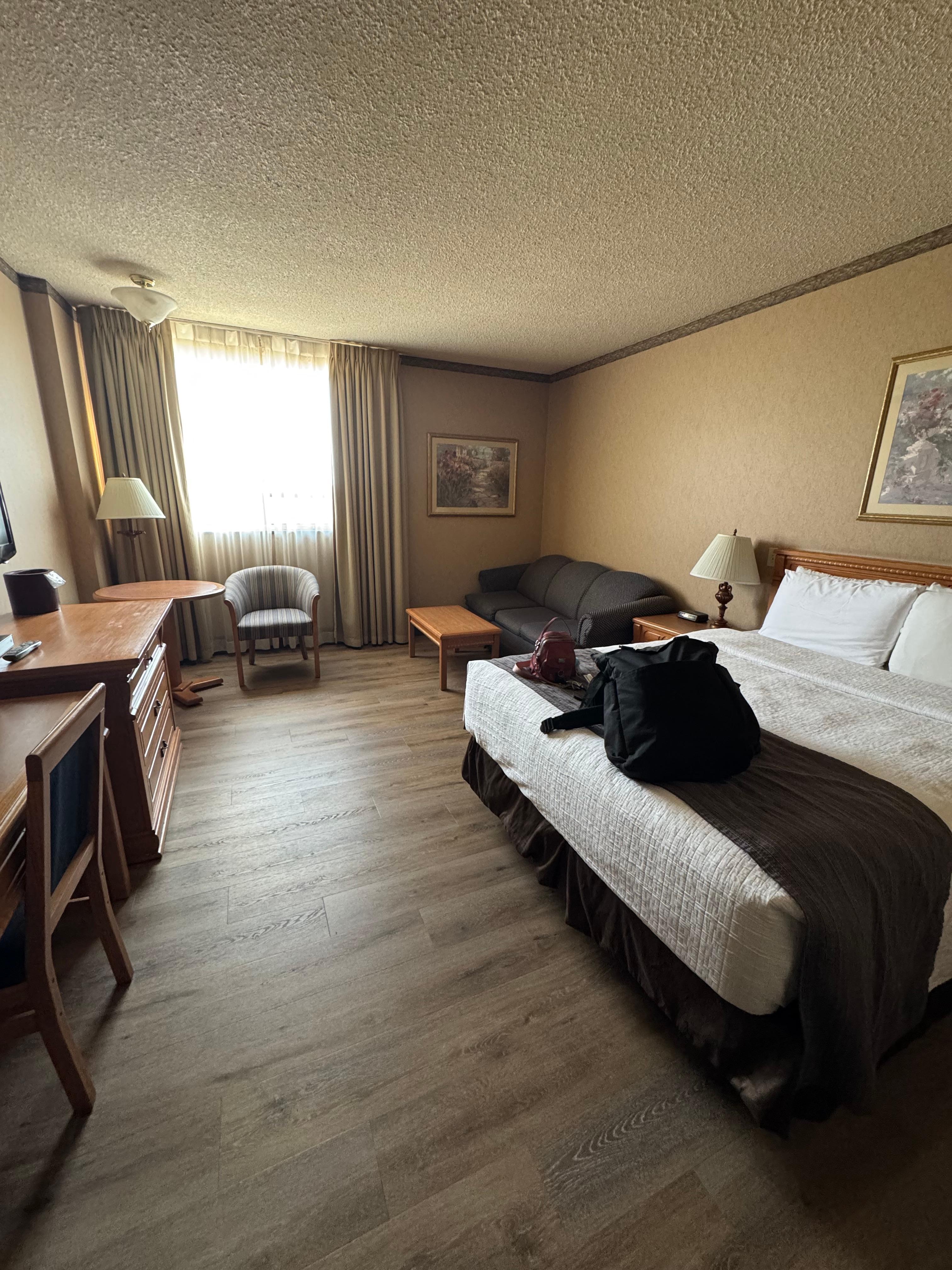 Clean, spacious room