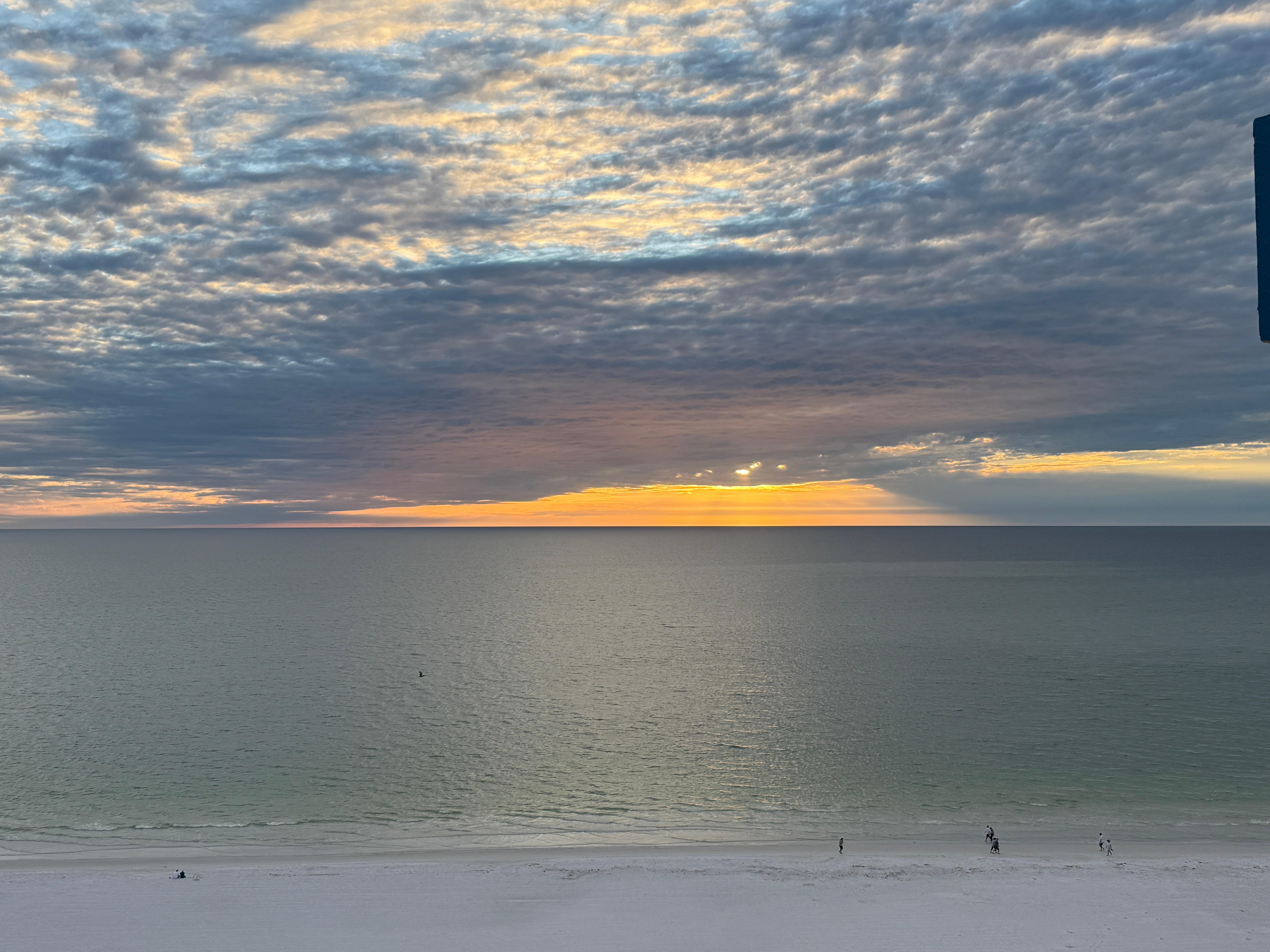  Sunset view from balcony 