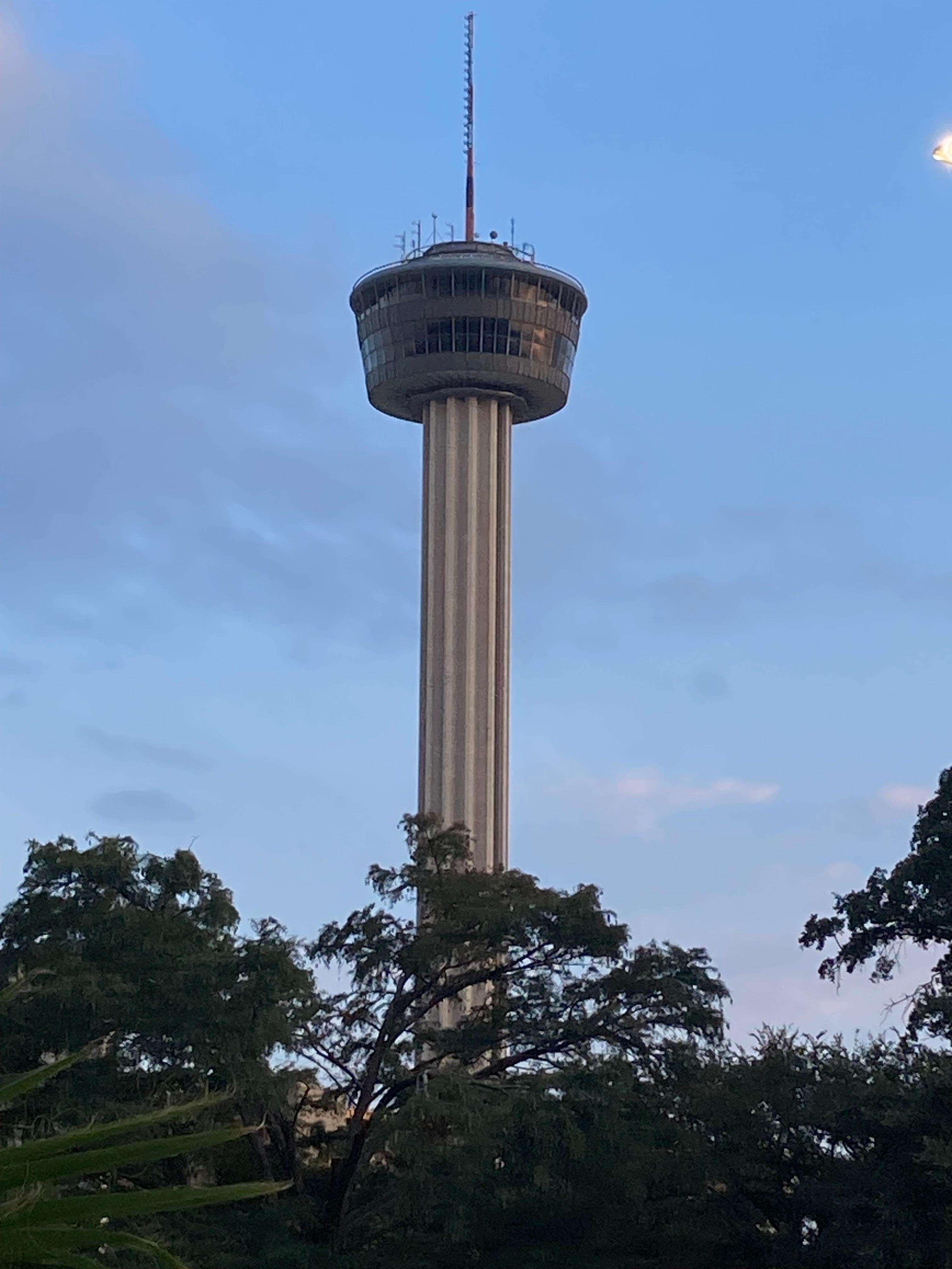 Tower of Americas river walk area of San Antonio.