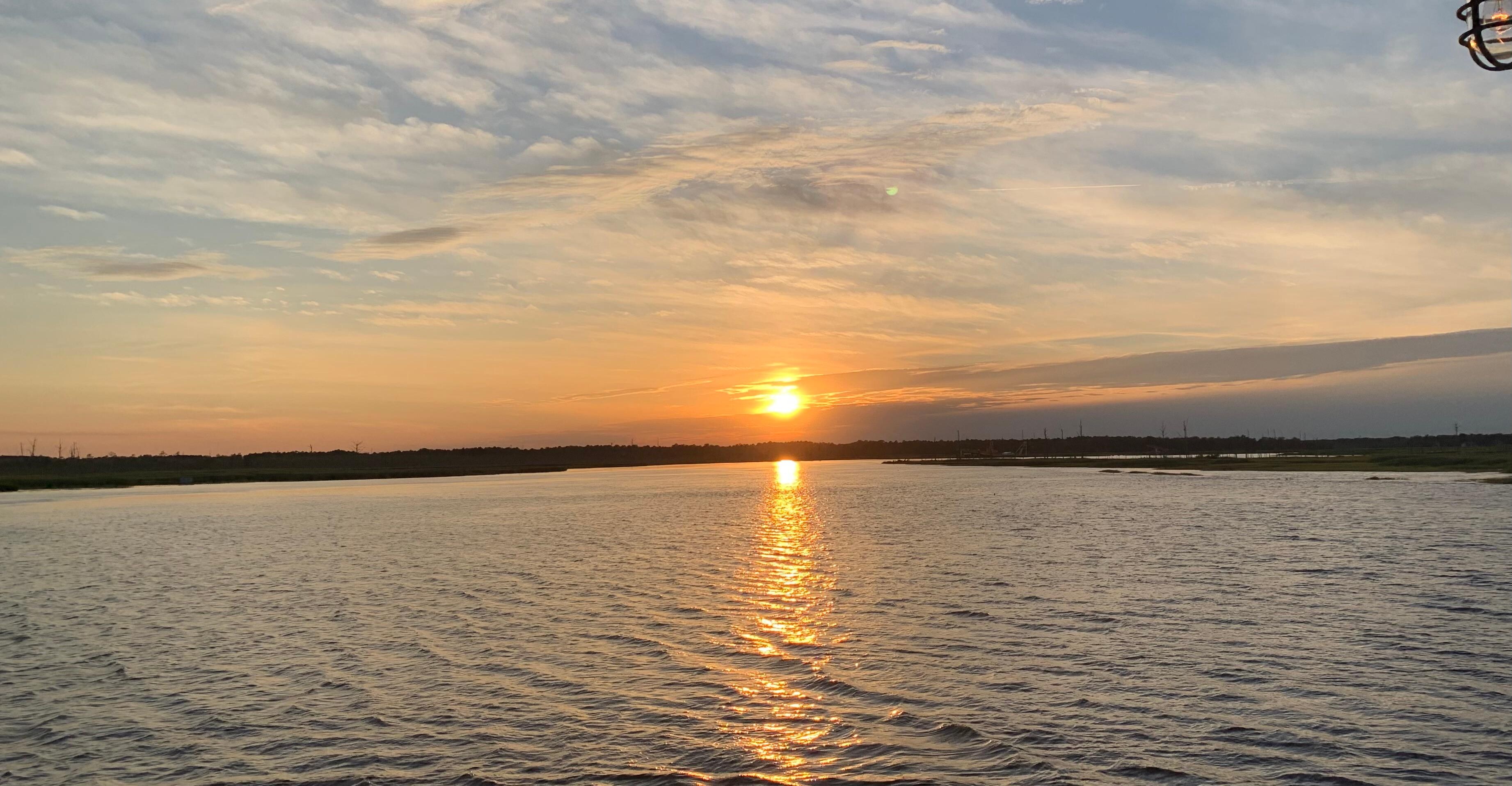 Sunset cruise just steps away. 