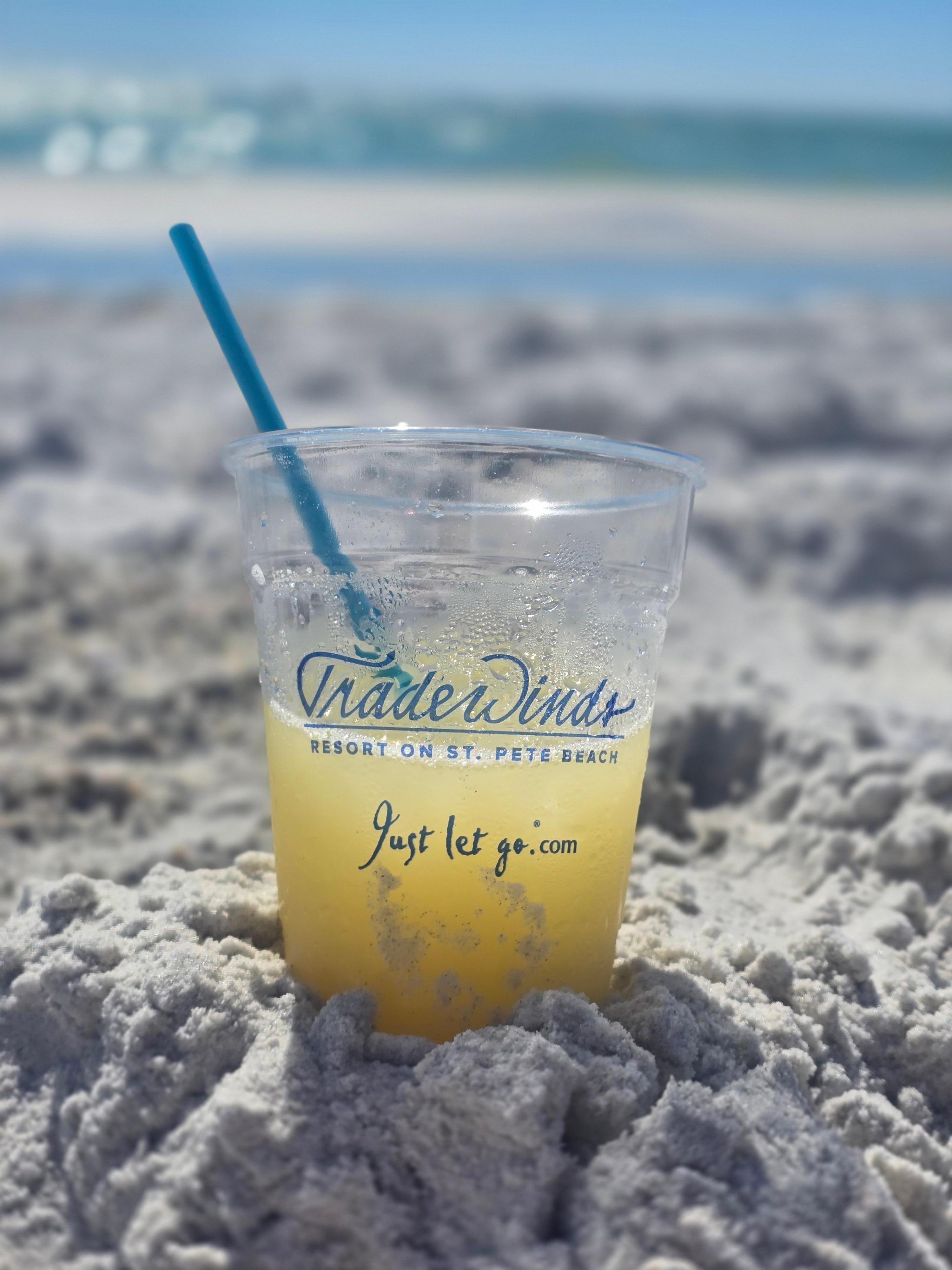 The beach and delicious pain killer