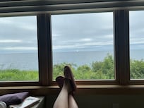 This is our new view! Breathtaking and airy!