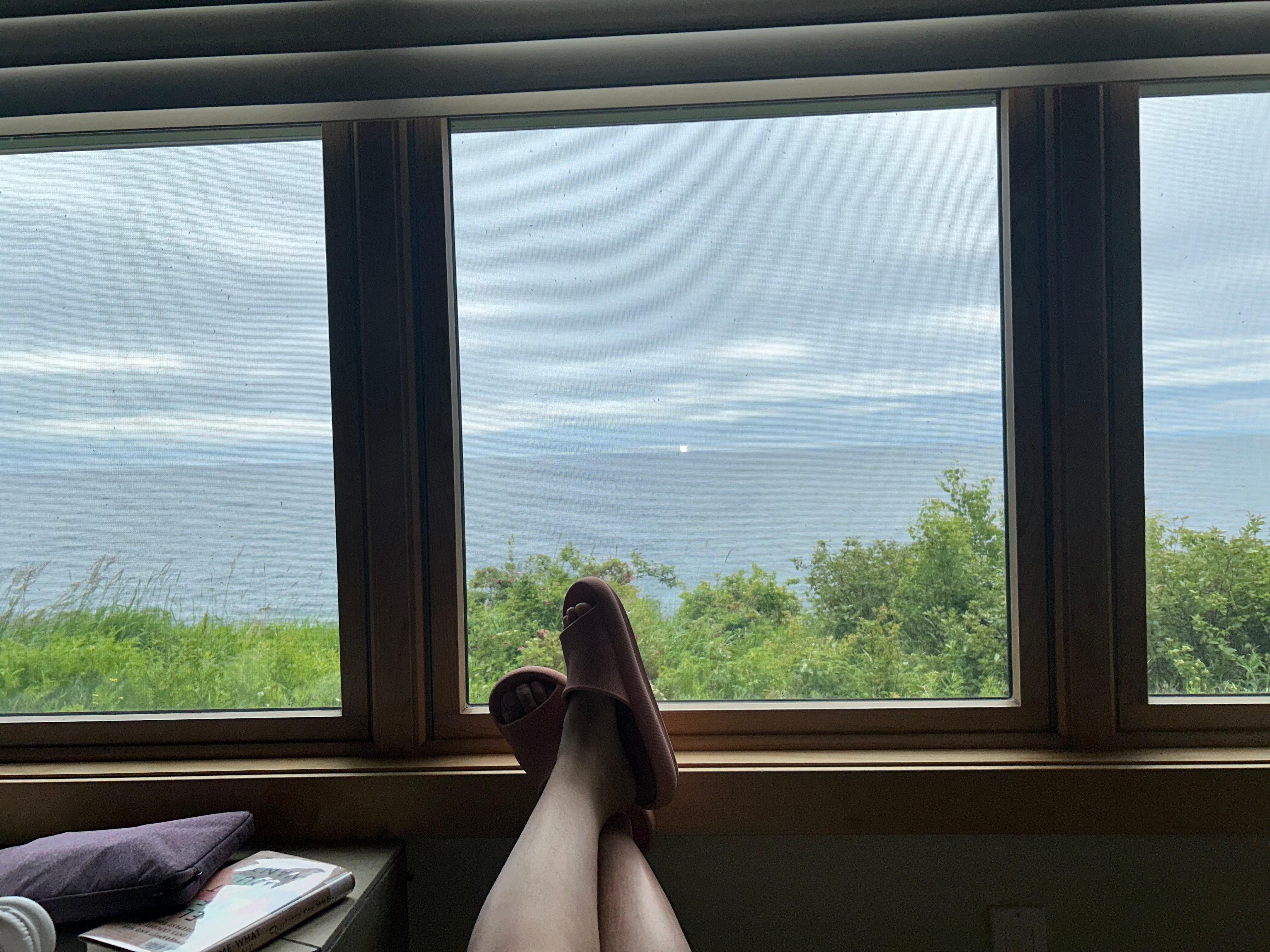 This is our new view! Breathtaking and airy! 