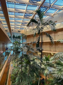 Inside of hotel view from 3rd floor