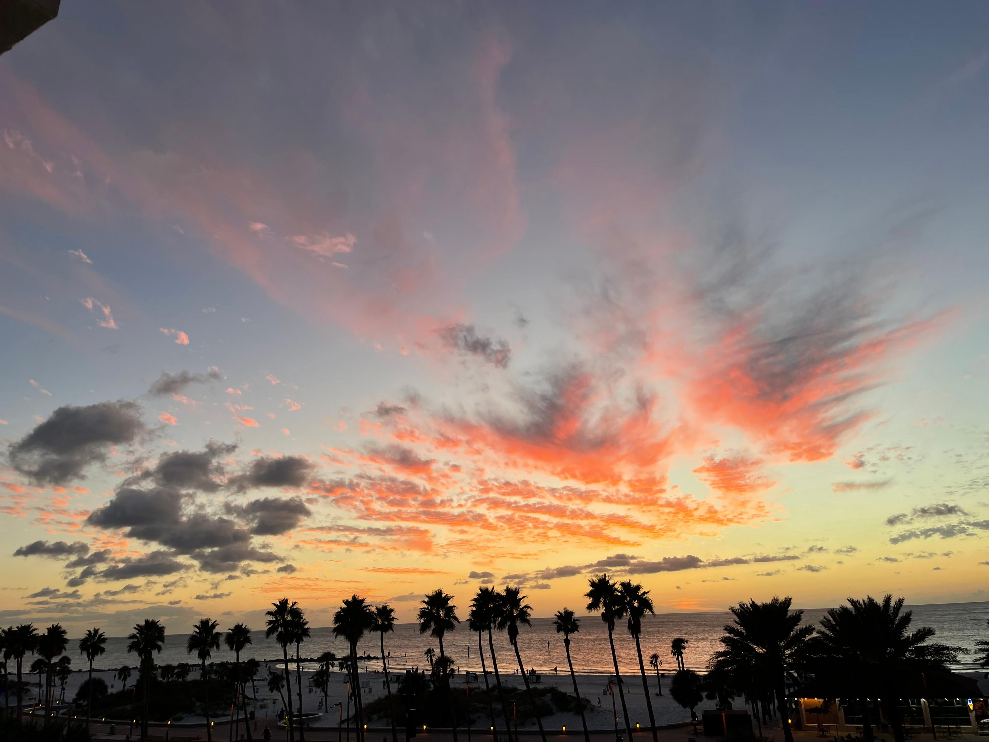 Clearwater Beach after Sunset