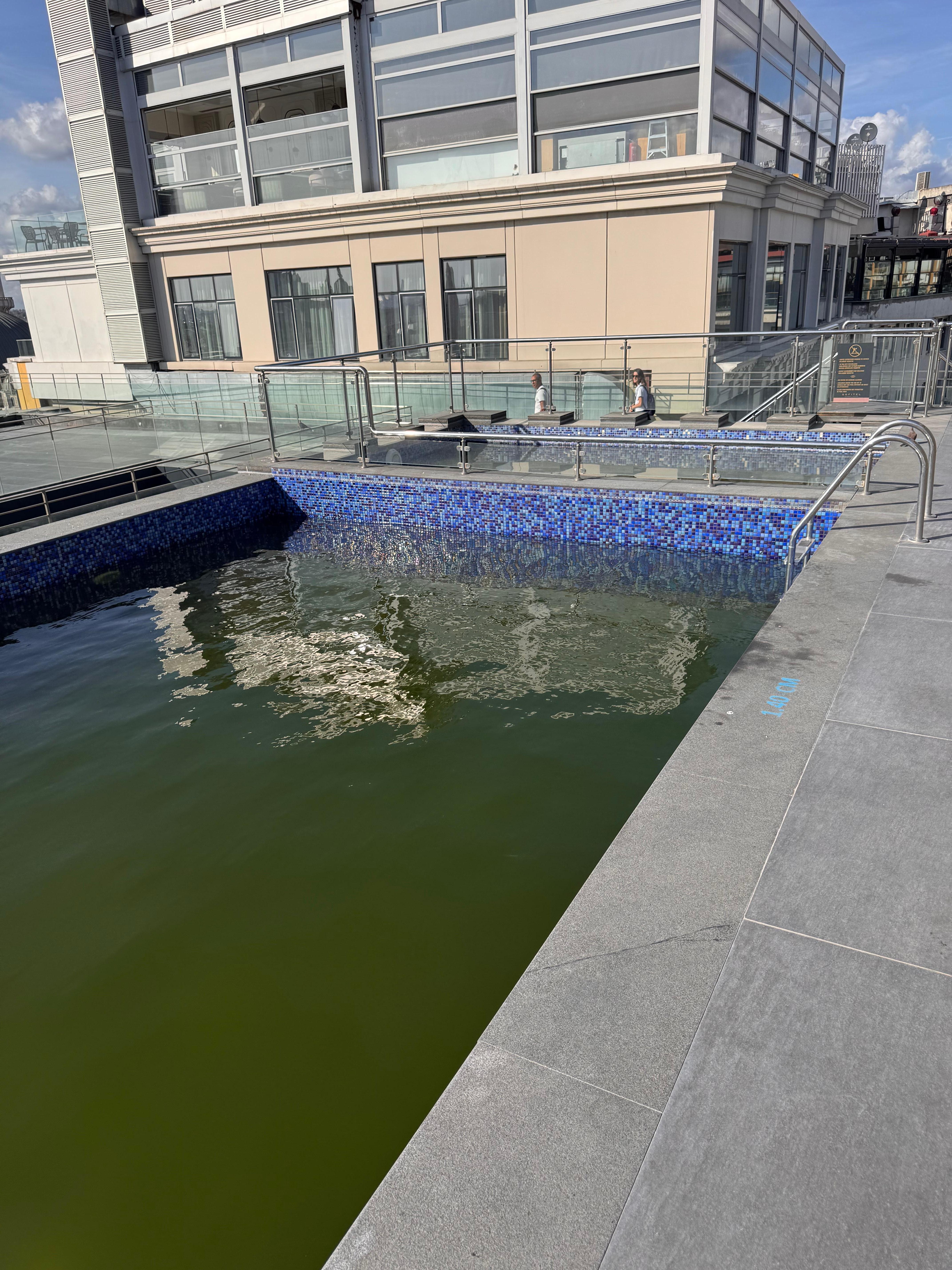 I wouldn’t want to swim in this. 