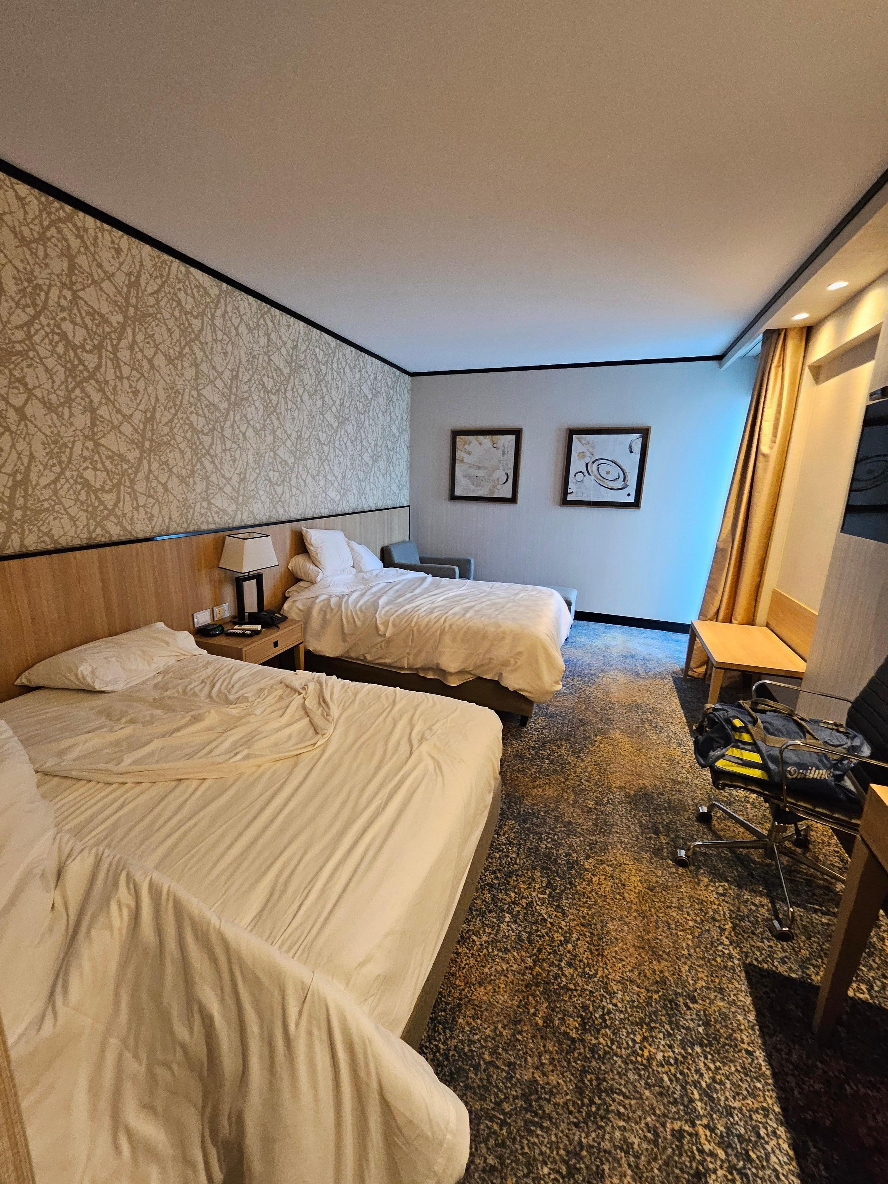 Habitación amplia y cómoda, Lastima el presagio del fin del mundo.