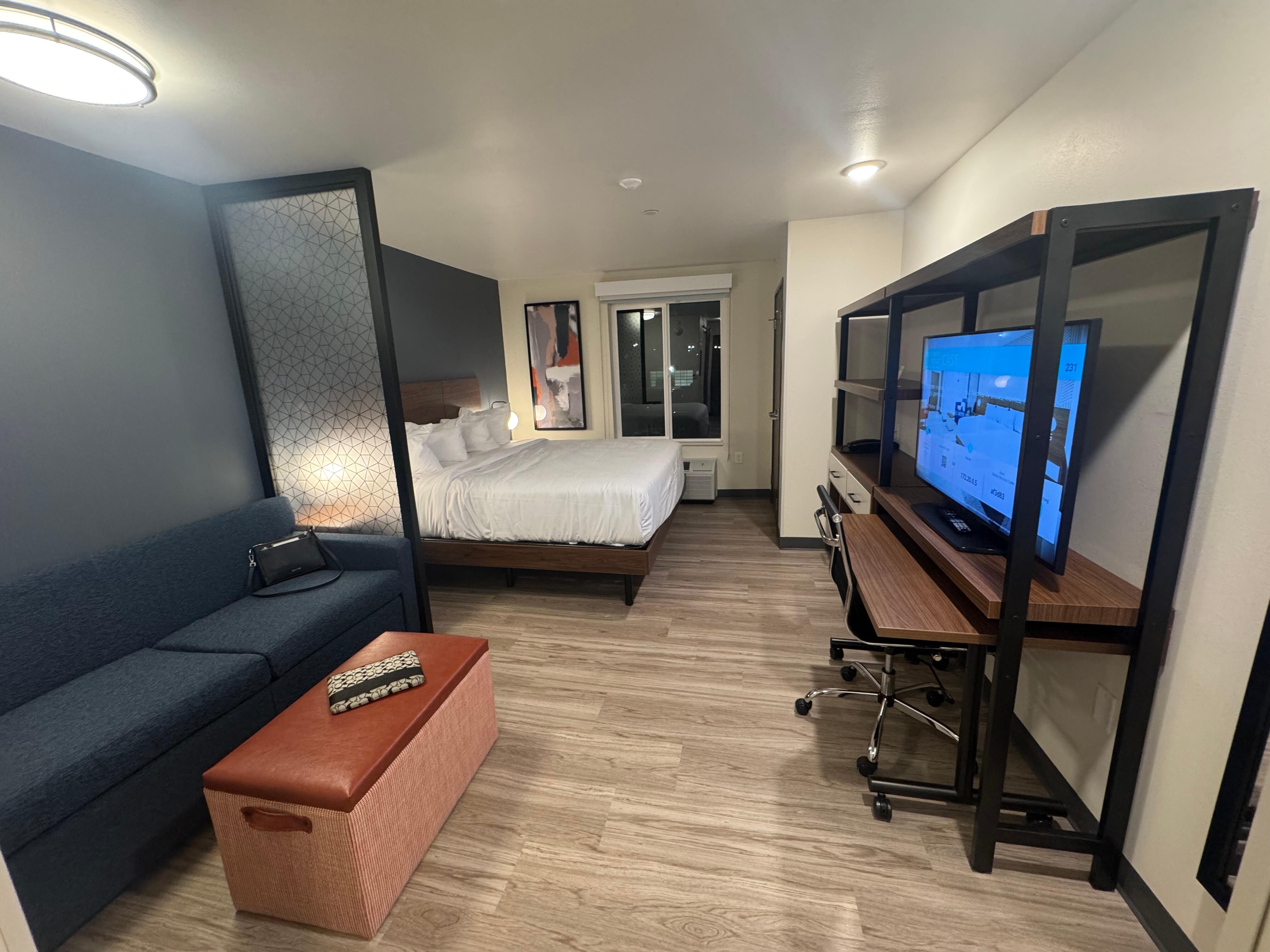 King bed 