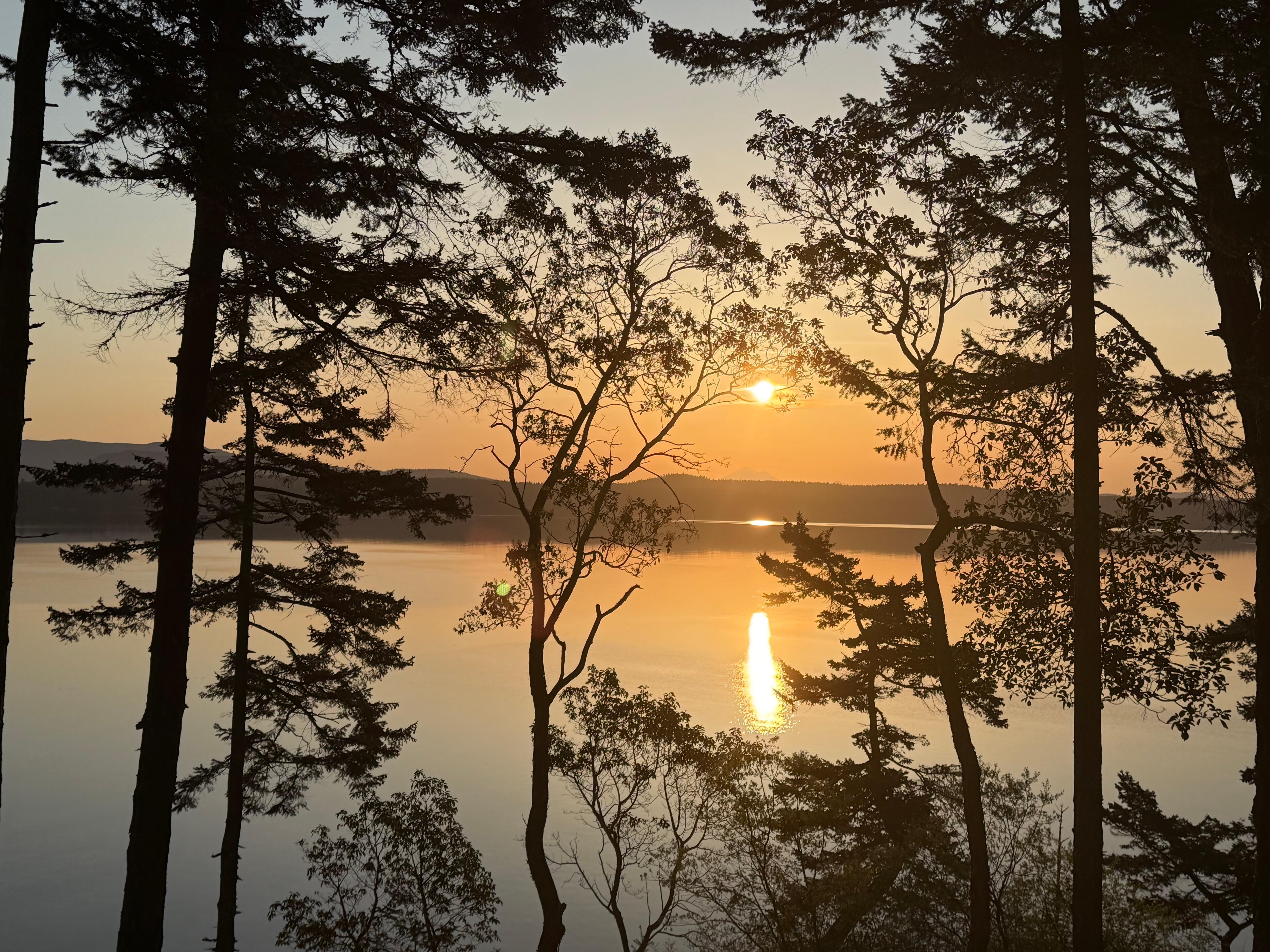 From the porch. 