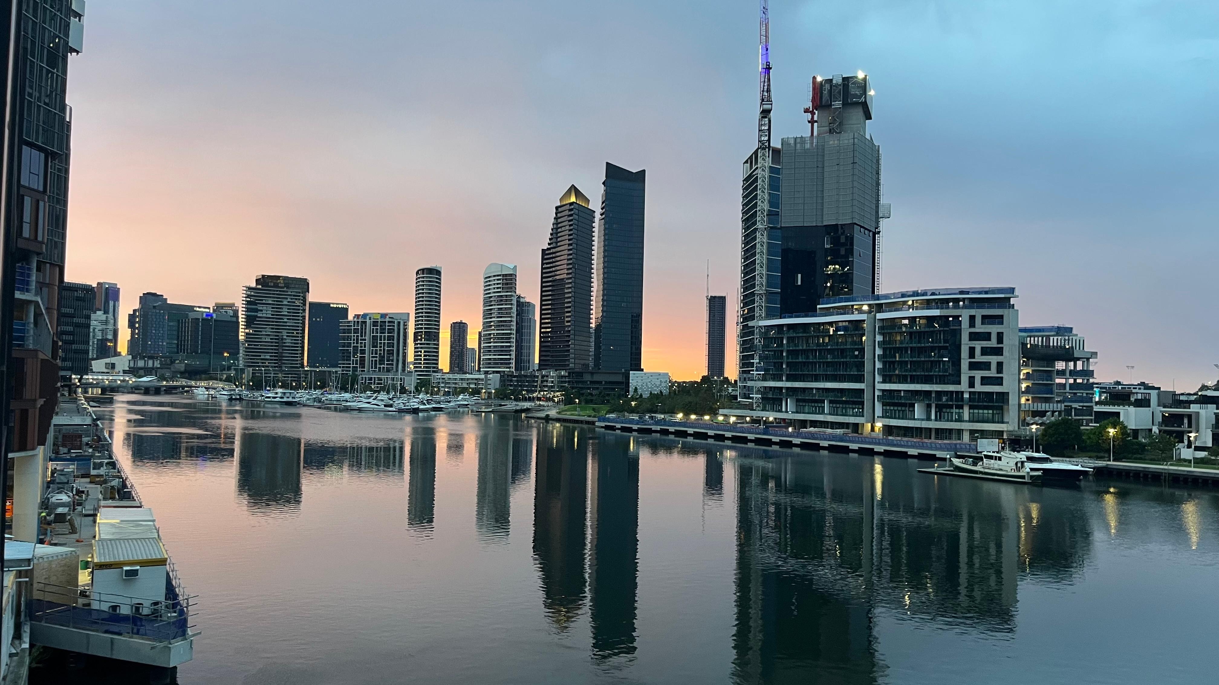 View from the balcony 
