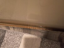 Floor peeling up