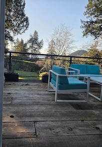 This deck gets so sunny