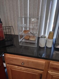 This is you choice of bagels at 8:30 in the morning. Continental breakfast starts at 8:00