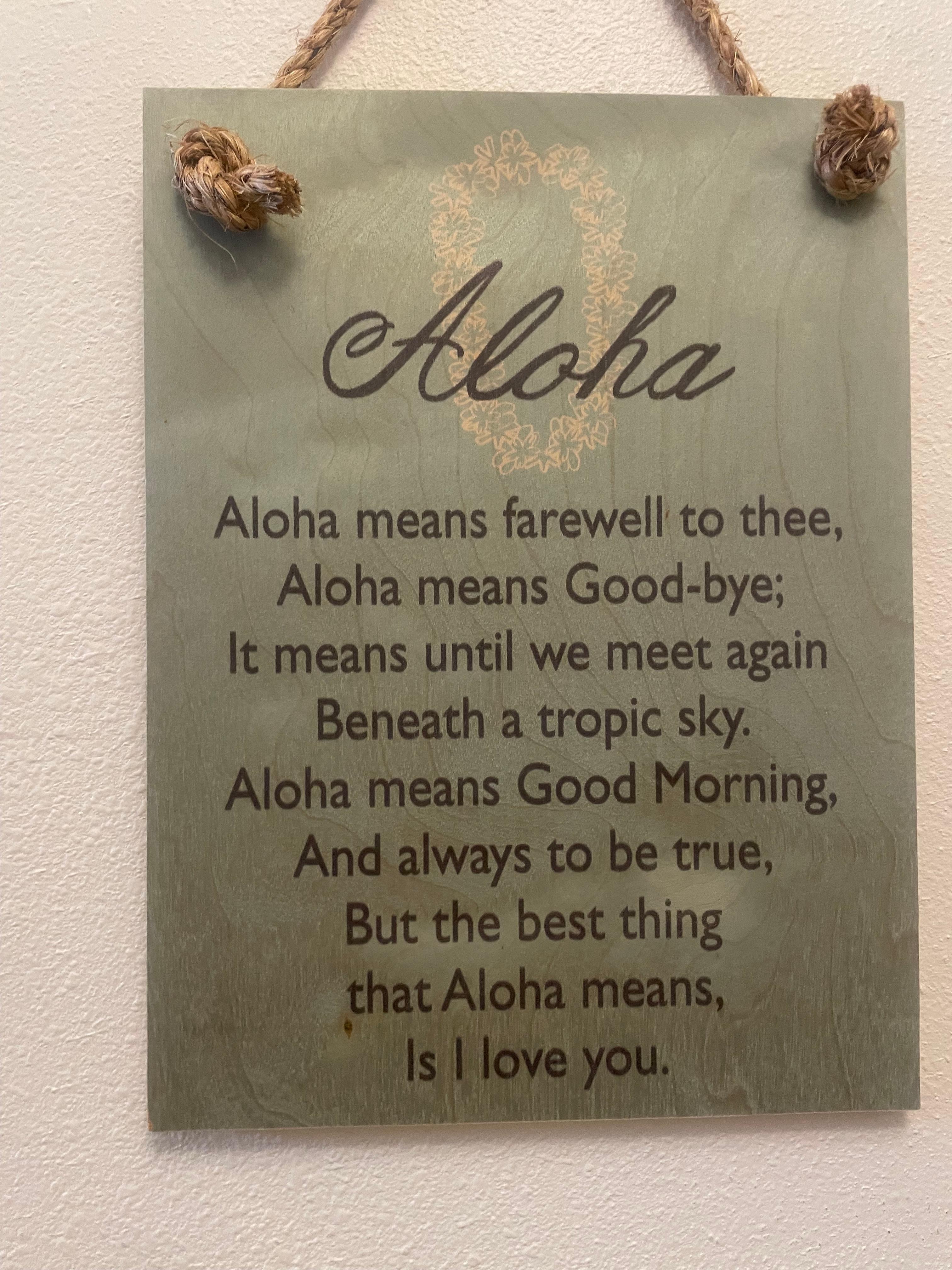 Condo was filled with Aloha