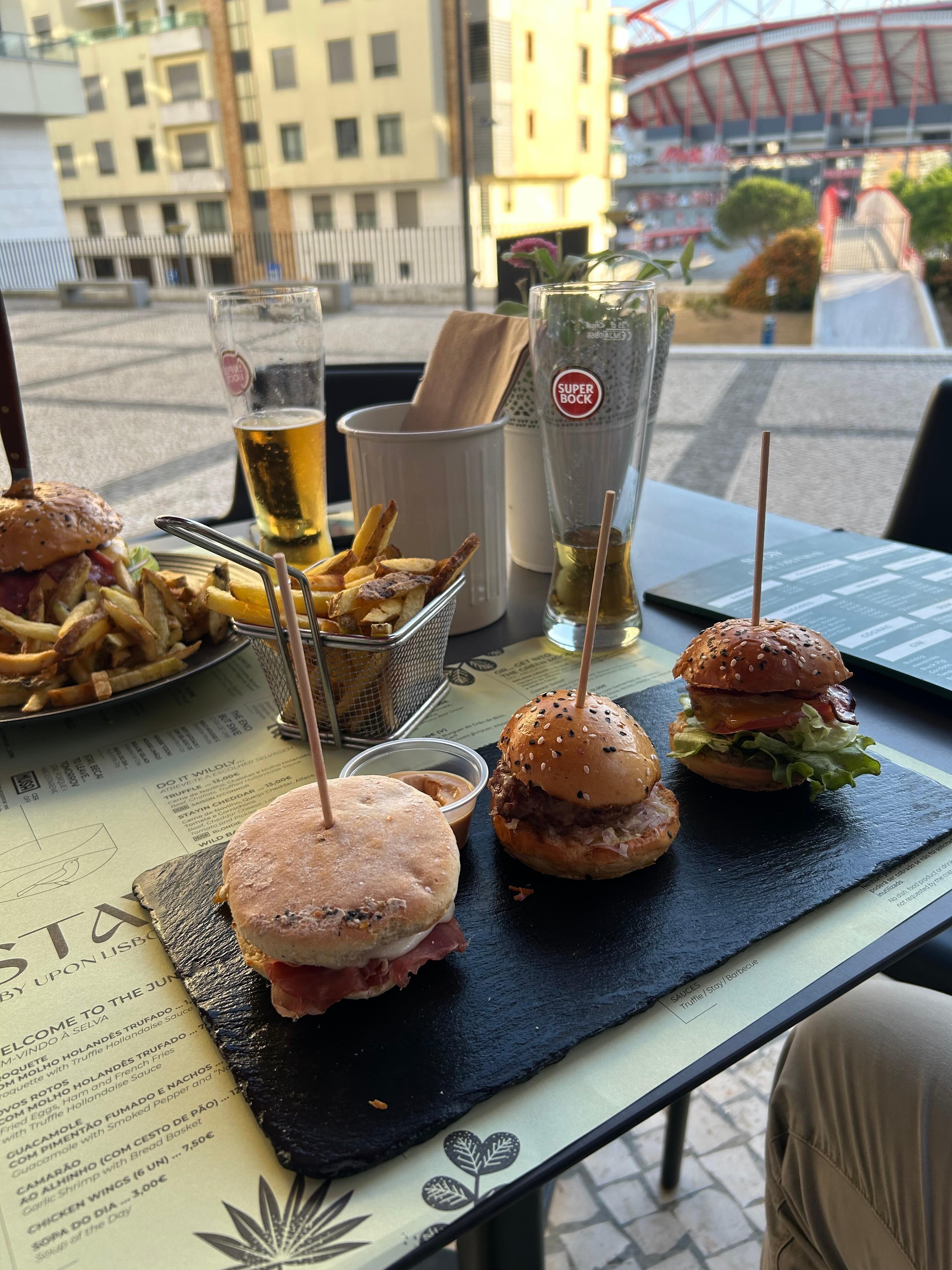 View from restaurant 