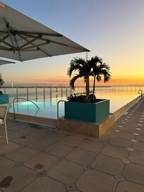 Rooftop infinity pool
