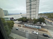 View from our room. San Jose McEnery Convention Center
across the street.