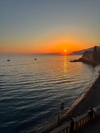 Sunset view from Hotel