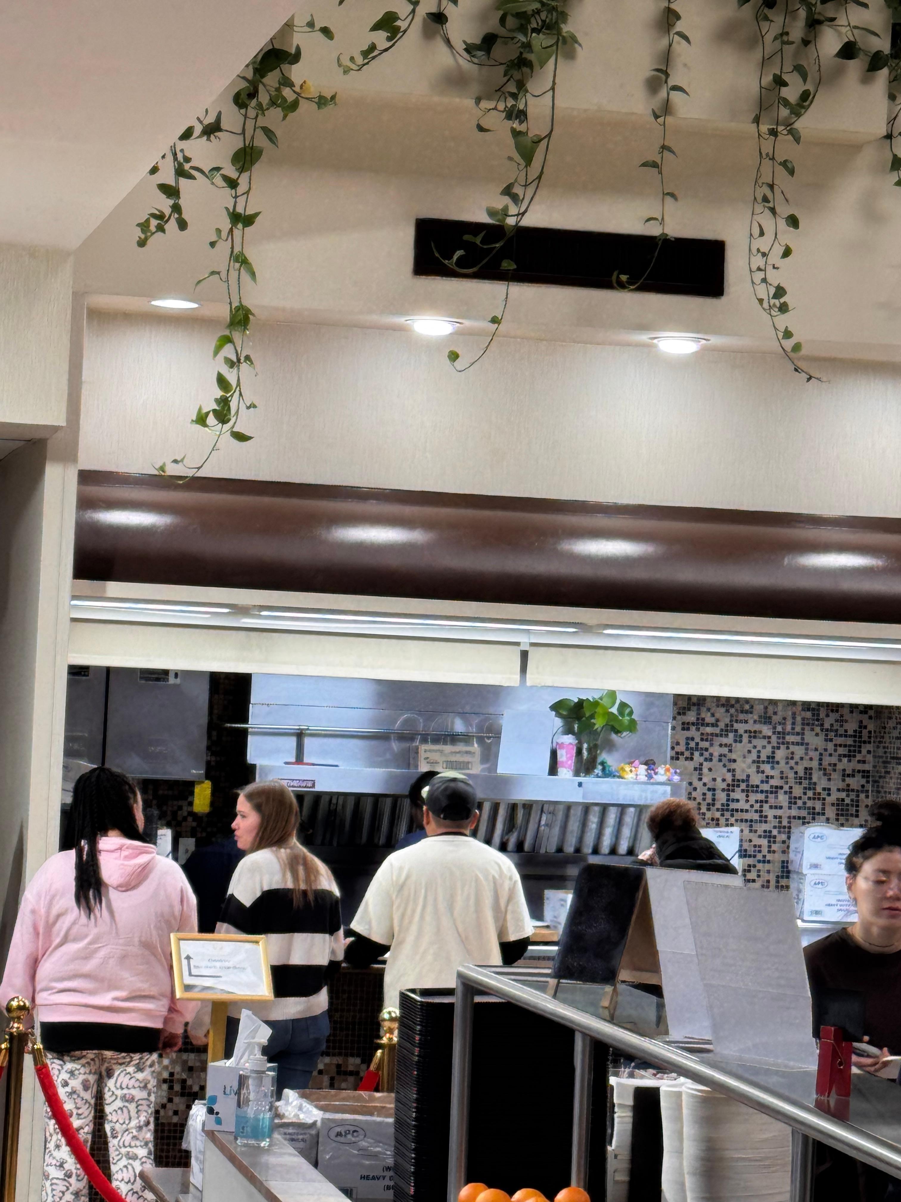 Several check in areas