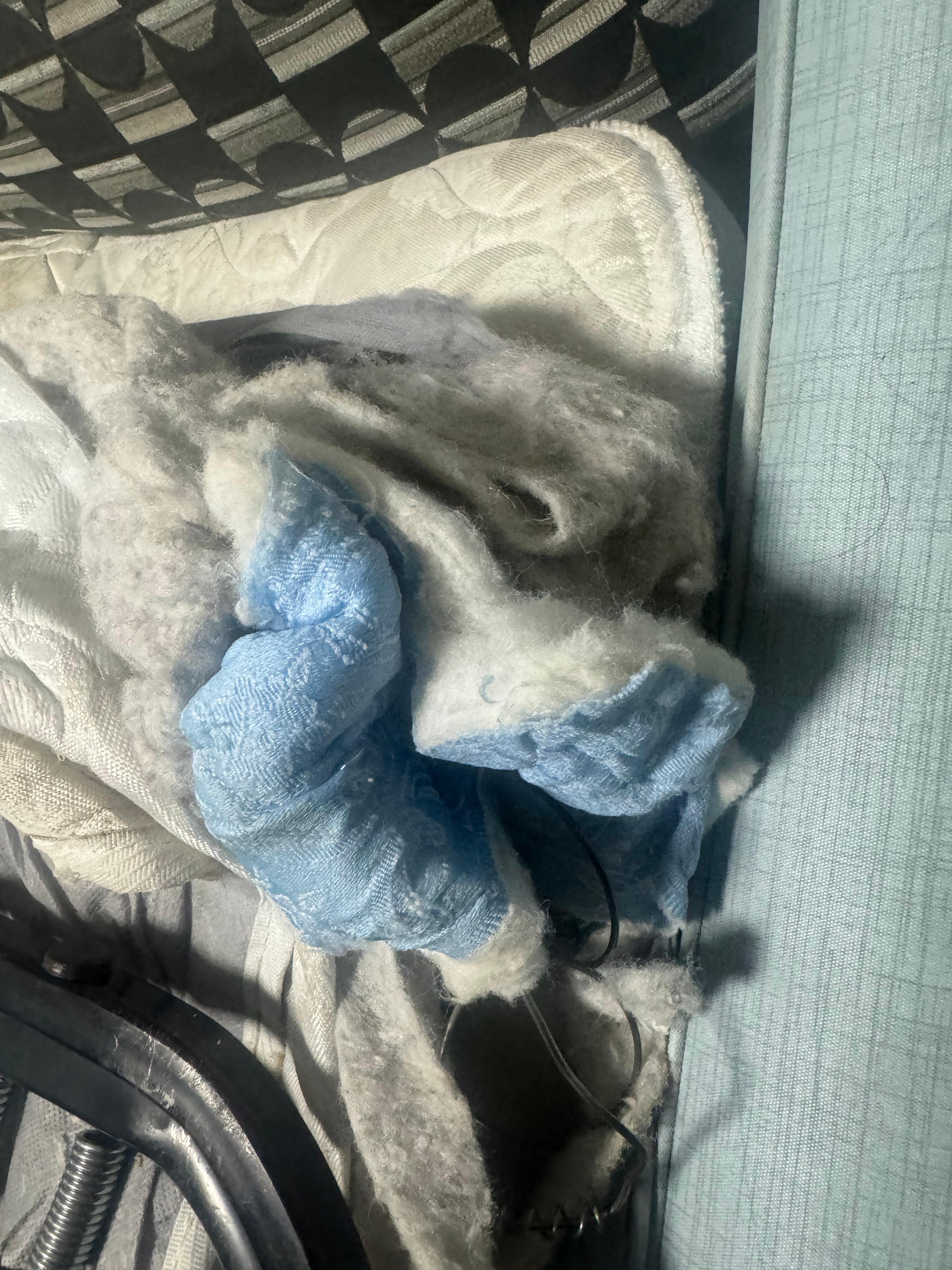 What’s this in the mattress? 