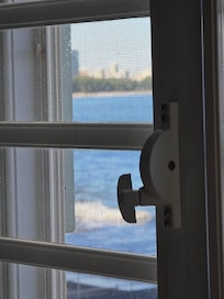 I also liked to open my window at night and listen to the ocean's rhythms.