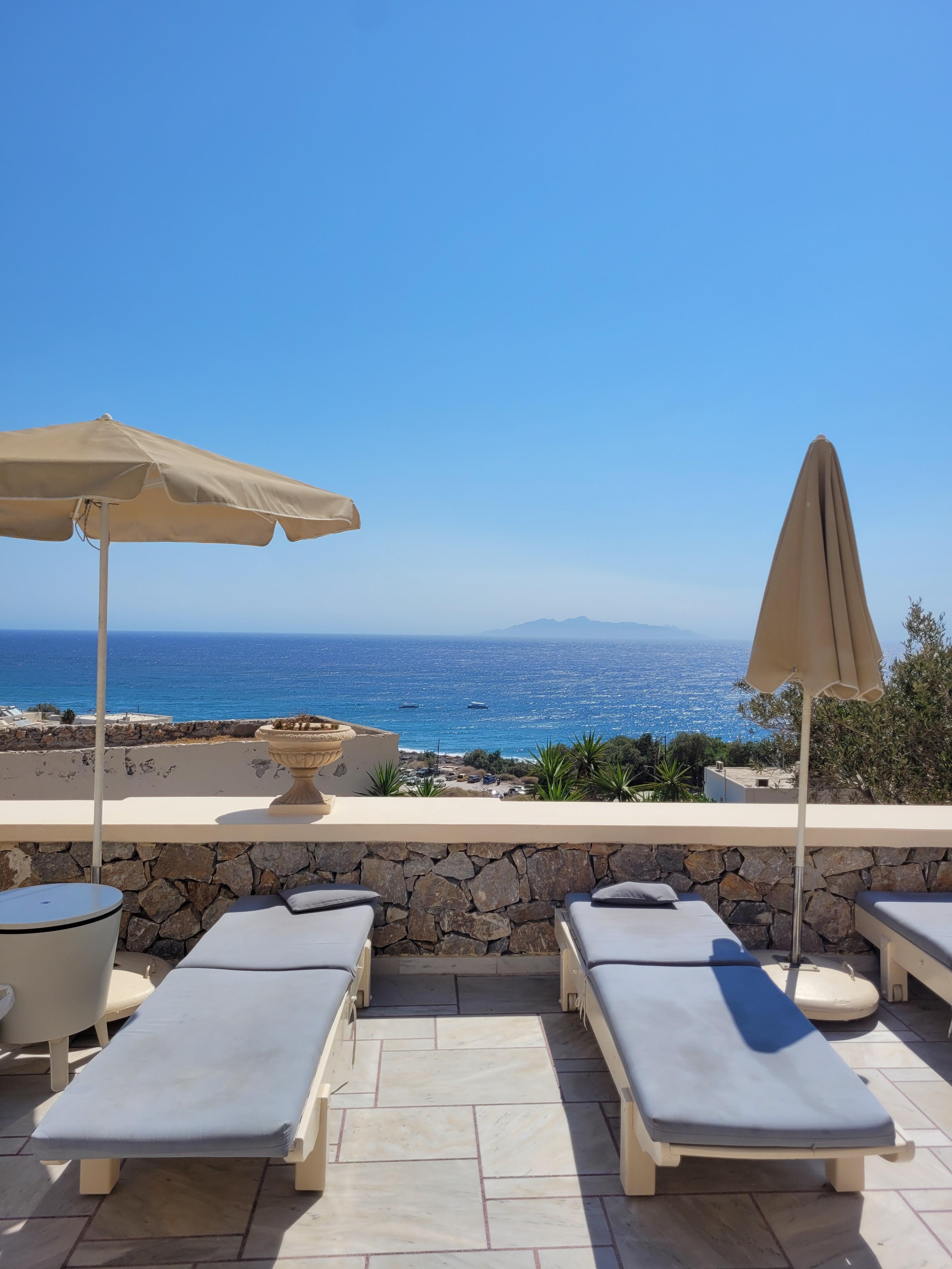 View from the pool deck