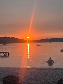 The sunset view is absolutely gorgeous.