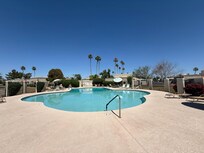 Pool view from the gate