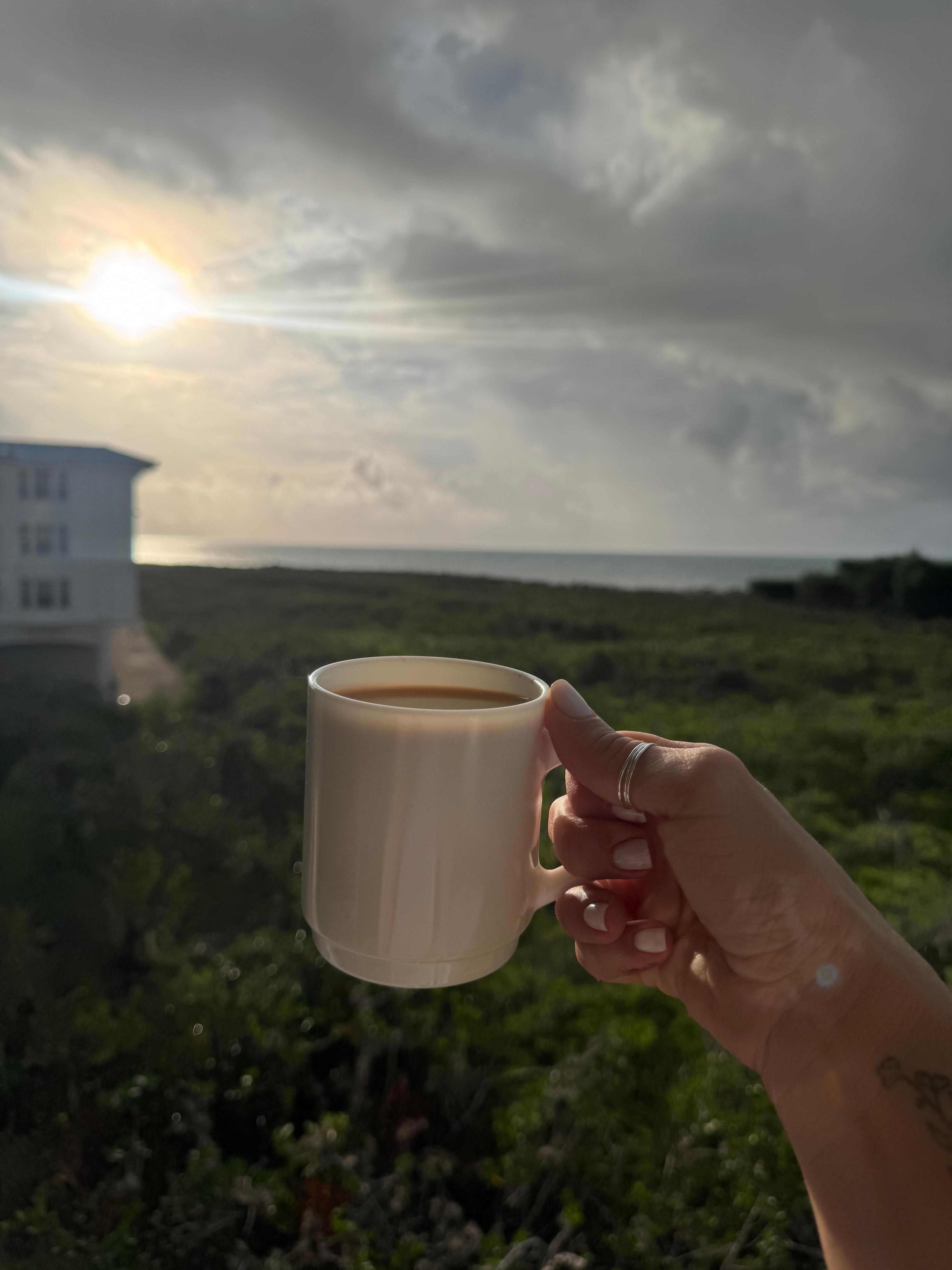 Morning view from the balcony! 