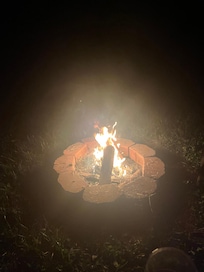 Cozy firepit