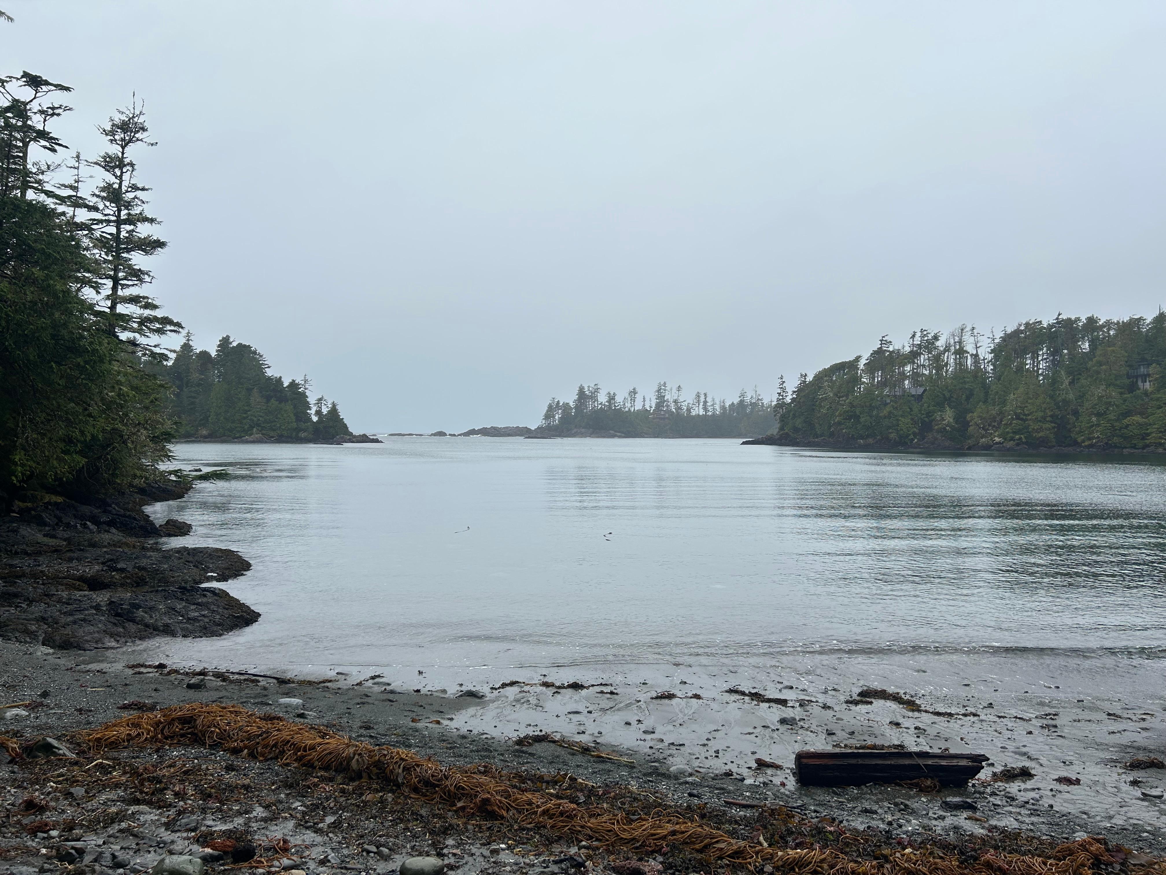 Terrace Beach during storm.