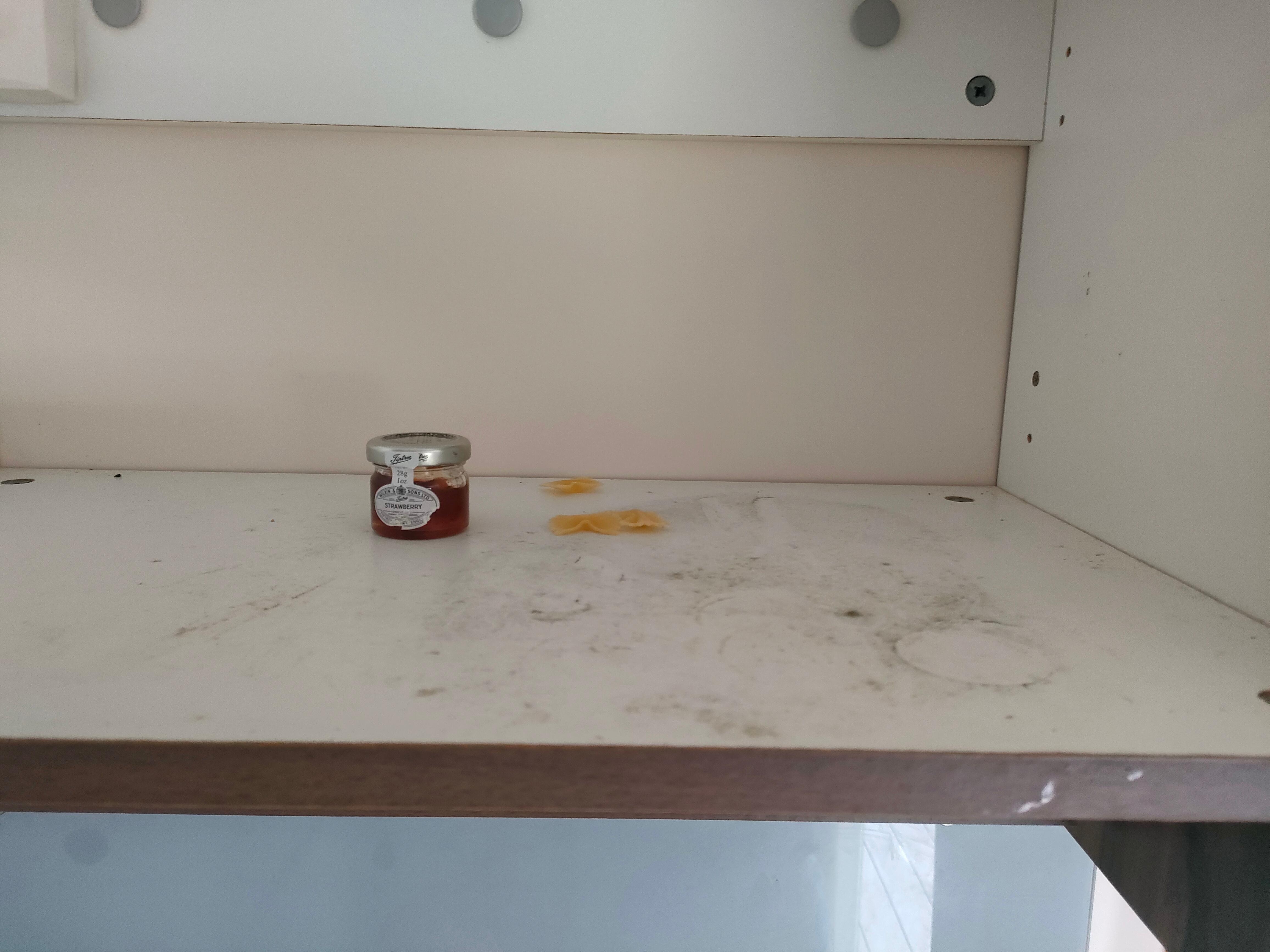 Placards non nettoyés 