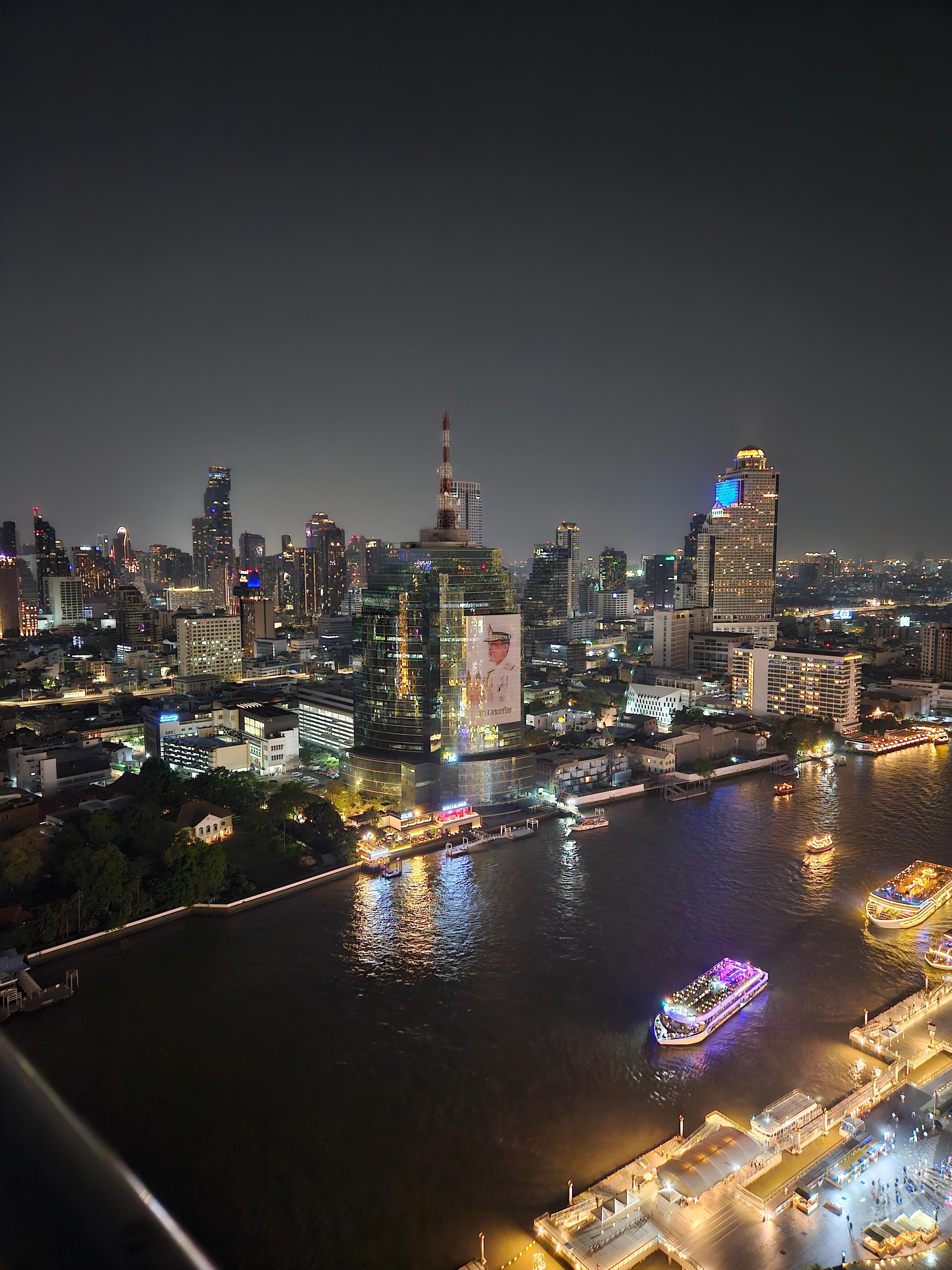 View from rooftop bar