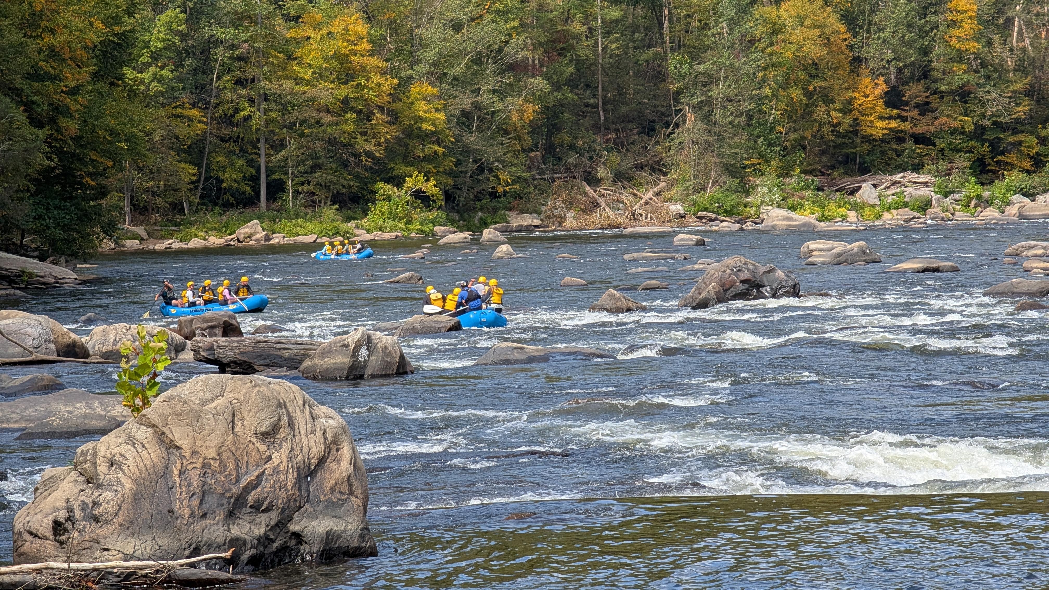 Rafting from Ohiopyle Village. Cool Place to Visit