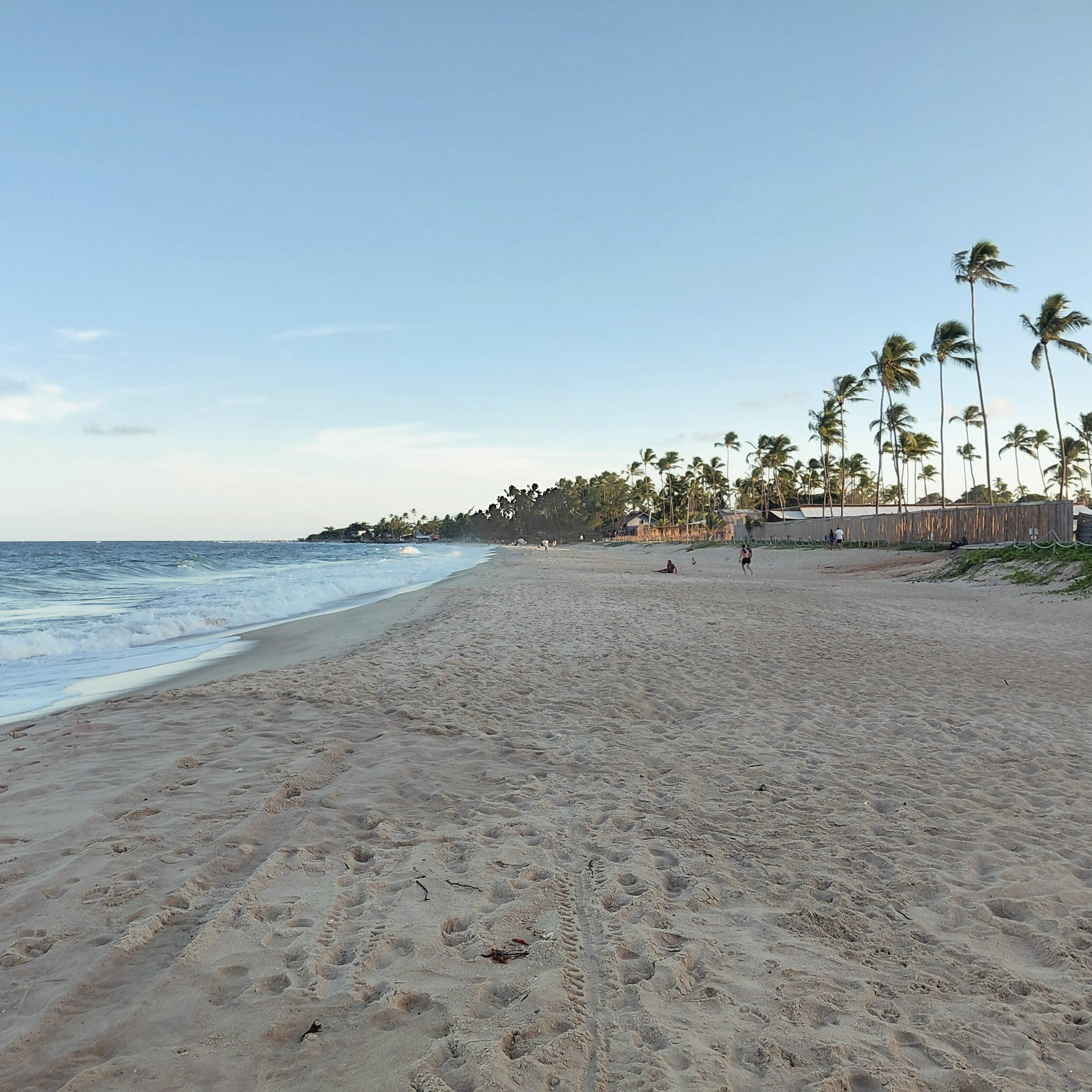 Praia Maracaipe frente a luna bella