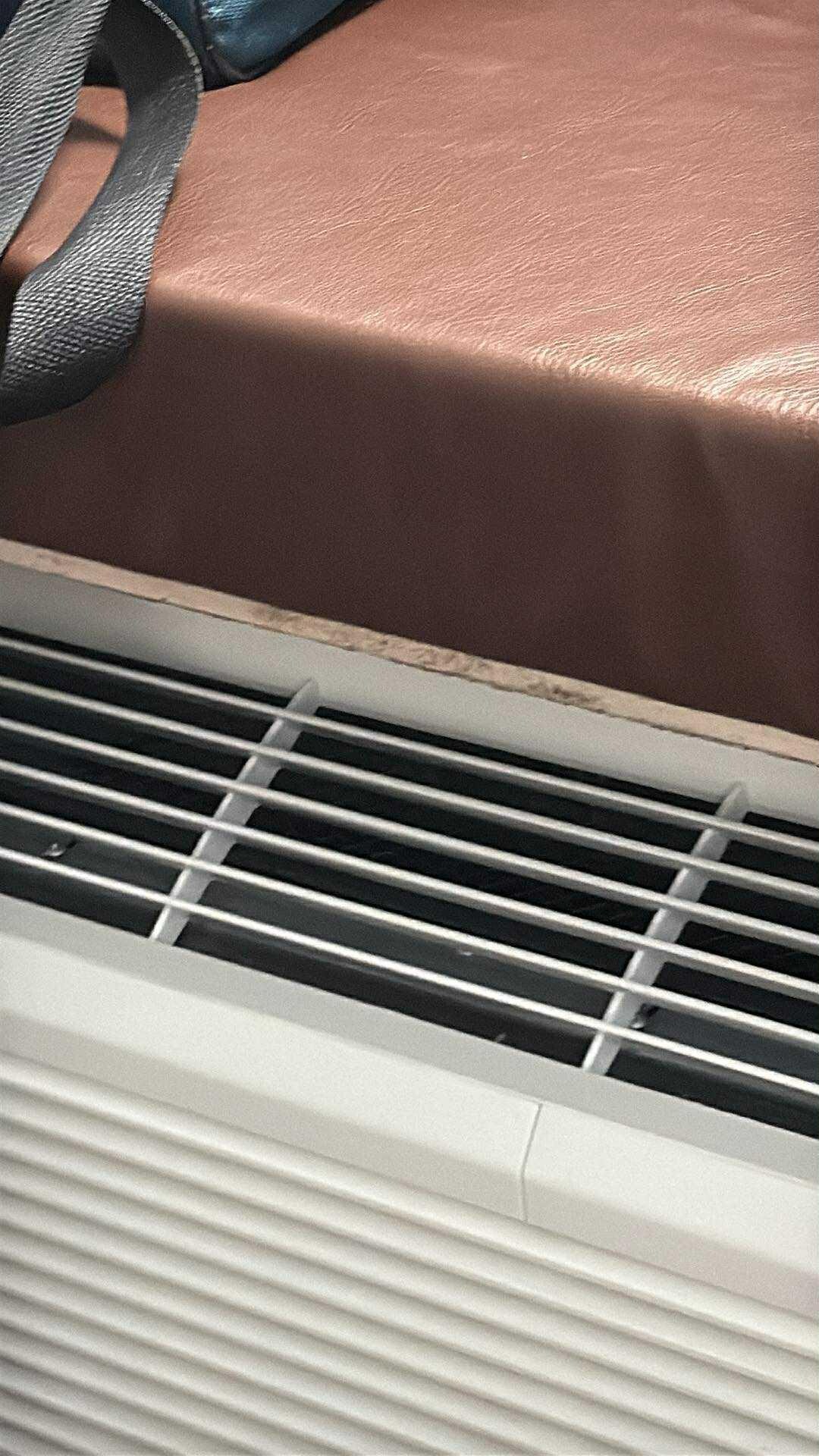 Mold near the AC unit 