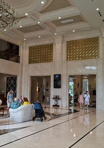 Hotel lobby
